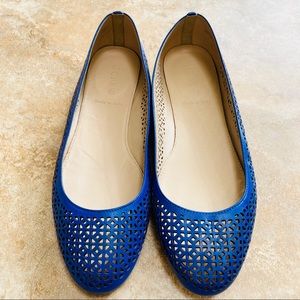 J crew Italian leather flats
